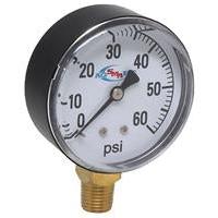 60 PSI DRY GAUGE 2-1/2" DIAMETER CASE