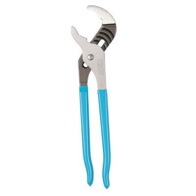Channellock V-Jaw Tongue and Groove Pliers, 12 in, V-Jaws, 7 Adj., 1/EA, #442BULK
