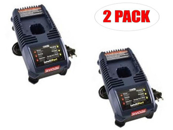 Ryobi 2 Pack Genuine OEM Battery Charger for SS180 Battery Charger # 140153003-2PK