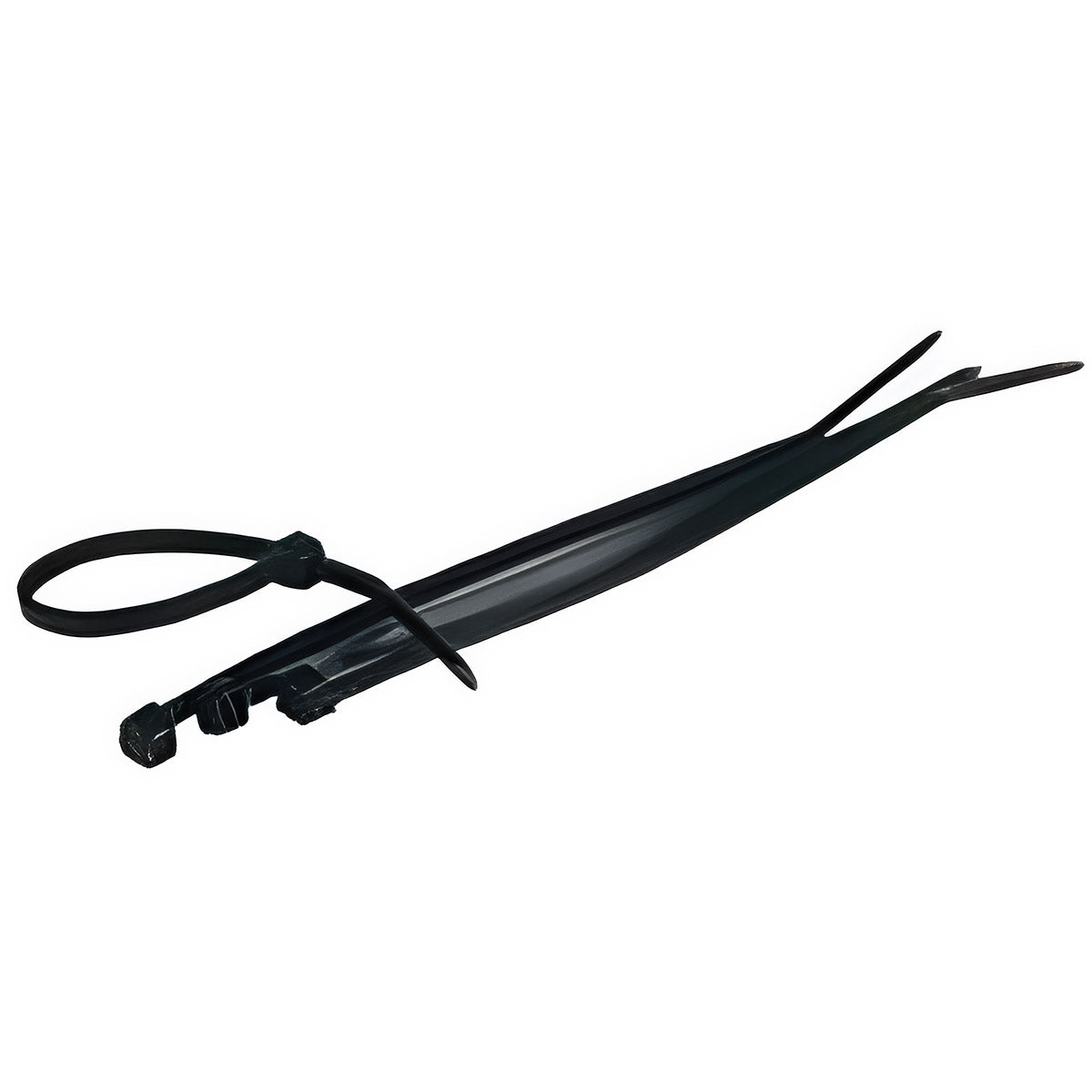 4 INCH BLUE ZIP TIE WITH 18 LB. RATING - 50/BAG
