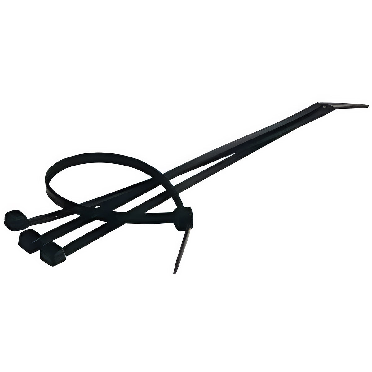 7-1/2 INCH YELLOW ZIP TIE WITH 18 LB. RATING - 25/BAG