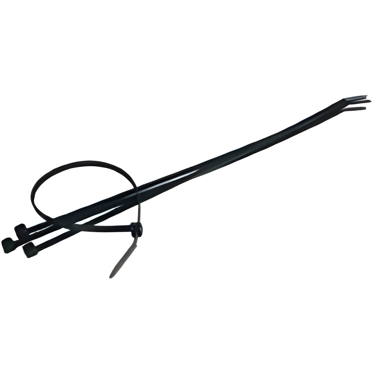 11-1/2 INCH RED ZIP TIE WITH 18 LB. RATING - 25/BAG
