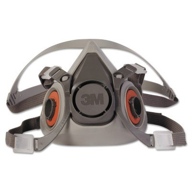 3M Half Facepiece Respirator 6000 Series, Medium, 1/EA, #7000001933