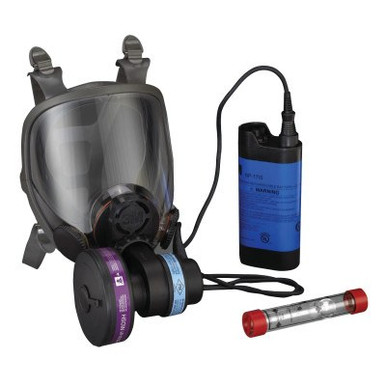 3M Powerflow Face-Mounted Powered Air Purifying Respirator, Full Facepiece, Medium, 1/EA, #7000052156