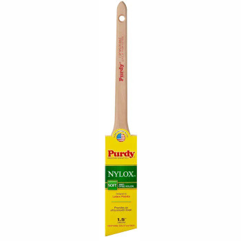 Genuine Purdy Nylox Dale Angular 1-1/2" Paint Brush 144080215