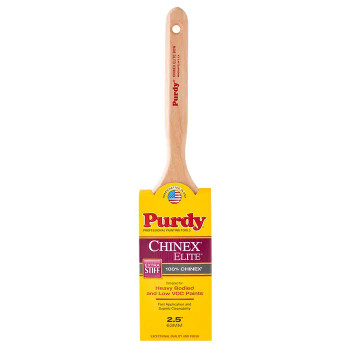 Genuine Purdy Chinex Elite Bow Flat 2-1/2" Paint Brush 144553025