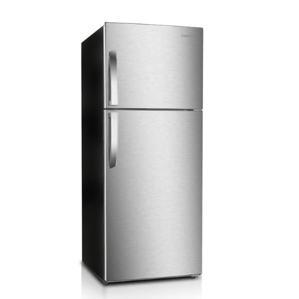 Premium Levella 12 Cu. Ft. Frost Free Top Freezer Refrigerator In Stainless Steel