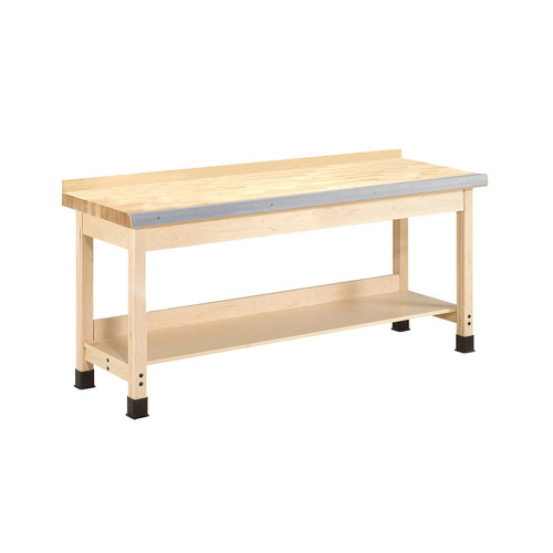 Diversified Spaces Angle Iron Workbench, 144"W x 24"D x 31-1/4"H