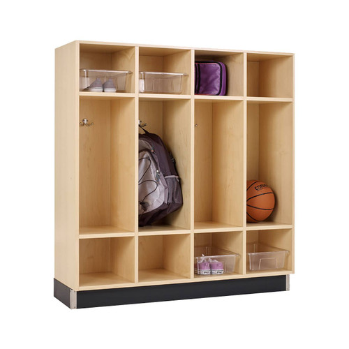 Diversified Spaces Backpack Locker 4-Section