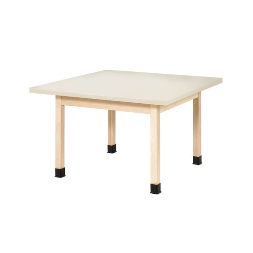 Diversified Spaces 4-Student Table 1-1/4" Laminate Top, 48"W x 48"D x 30"H