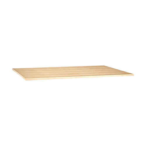 Diversified Spaces Flat File Systems Veneered Top, Maple