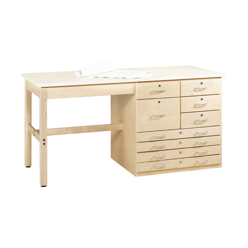 Diversified Spaces Planning and Layout Bench