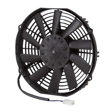 270 CFM 7" Diameter Extra Flat 12 Volt DC Pusher (Blower) Fan General Cab (GC) 90050161