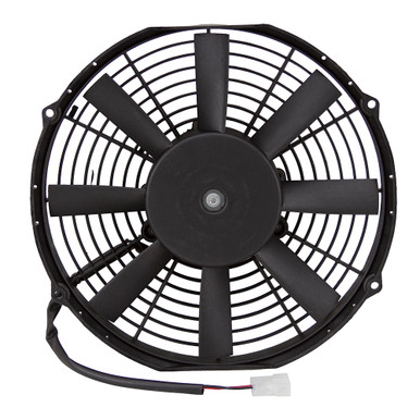 1568 CFM 14" Diameter Extra Flat 12 Volt DC Puller (Suction) Fan General Cab (GC) 90050232