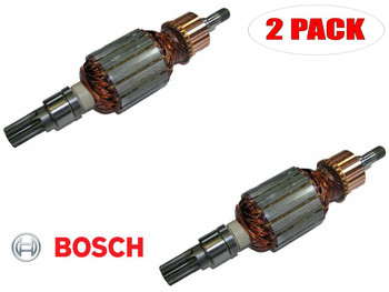 Bosch 11304 Demo Hammer Replacement 120V Armature # 1614011092 (2 Pack)