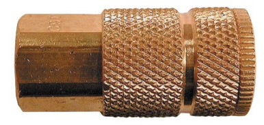 Coilhose Pneumatics Coilhose Pneumatics Coilflow? ARO Interchange Series Coupler, 1/4 in (NPT) F, Brass, 1 EA, #140
