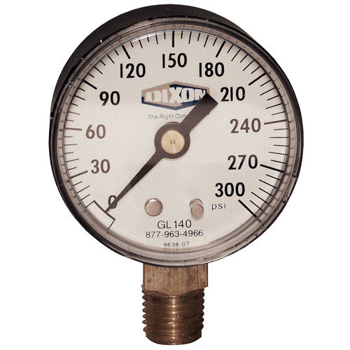 Dixon 2 in. Face Lower Mount ABS Case Dry Gauges