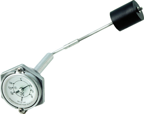 Rochester Gauges F7183 Magnetic Liquid Level Side Mount Farm Tank Gauge - 1 1/2 in.