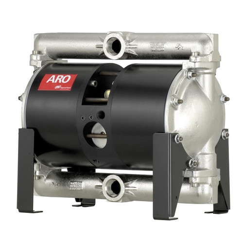 ARO 3:1 Ratio High Pressure 1 in. NPTF Aluminum Air Diaphragm Pump w/ PTFE Diaphragms, Stainless Steel Balls & Seats