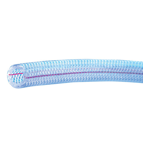 Kuriyama Kuri Tec 100 ft. K3150 Clearbraid RF Standard Wall PVC Food & Beverage Hose Only