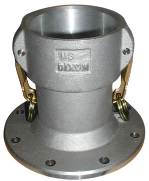 Dixon Aluminum 3 in. Coupler x 4 in. TTMA Flange
