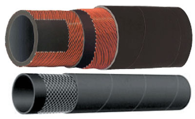 Kuriyama T253AA Alfagomma 1 1/2 in. 150 PSI EPDM Water Discharge Hose - Hose Only - 100 ft.
