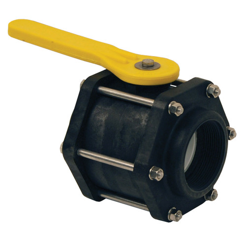 Dixon Polypropylene 8-Bolt Ball Valves