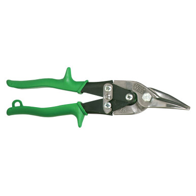 Crescent/Wiss MetalMaster Snips, 9-3/4 in, Straight/Right Cuts, 1/EA #M2R