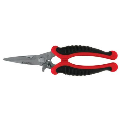 Crescent/Wiss EZ Utility Snips, Cushion Grip Handle, Cuts Straight, 1/EA #WEZSNIP