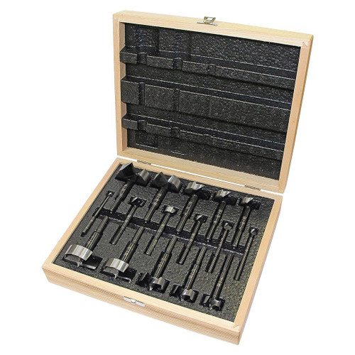 Fisch 16-Piece Shark Forstner Bit Set