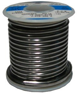 Alpha Metals Solid Core Solder, 40% Tin,1 lb.