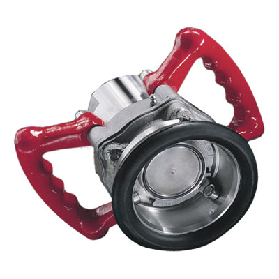 TODO-MATIC 2 1/2 in. FNPT Stainless Steel Dry-Break Coupling w/ FKM Seal
