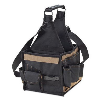 CLC Custom Leather Craft Soft Side Tool Carriers, 28 Compartments, 17 in X 8 in, 1/EA, #1526