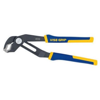 Irwin GrooveLock Pliers, 8", V-Jaws, 13 Adj #IR-2078108 (5/Pkg)