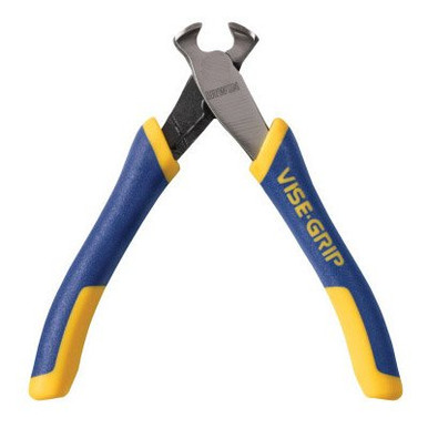 Irwin Mini End Nippers With Spring, 4 1/4", Nickel, #IR-2078904 (5/Pkg)