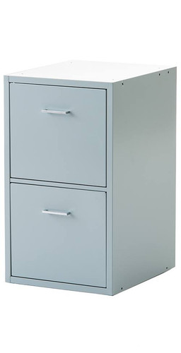Montisa Learning Foundation Drawer Base, 2 Drawers, 18"W x 31"H