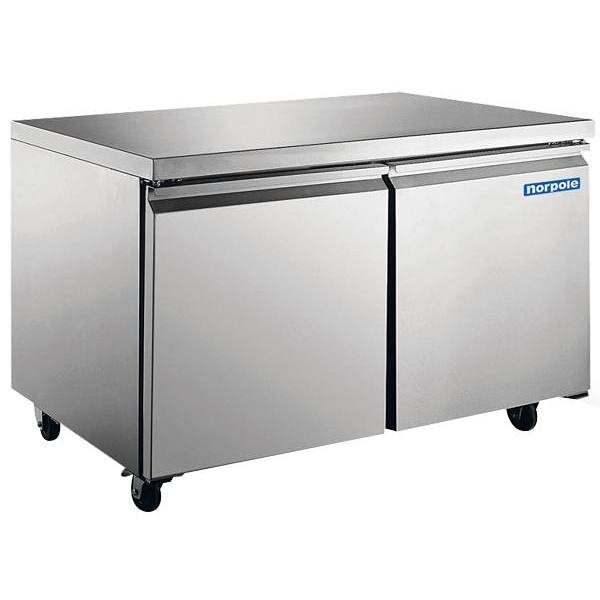 Norpole 2 Door Under Counter Refrigerator 60" Wide