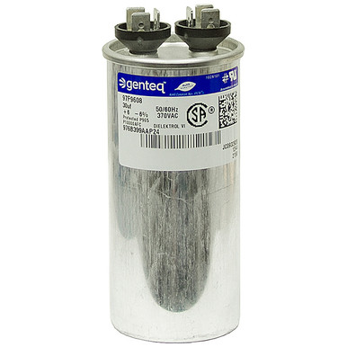 30 MFD 370 Volt AC Run Capacitor Genteq 976B399AAP24