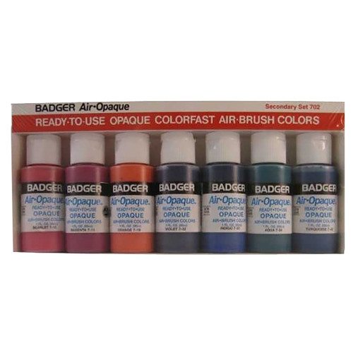 Badger Air-Opaque Paint Secondary Set