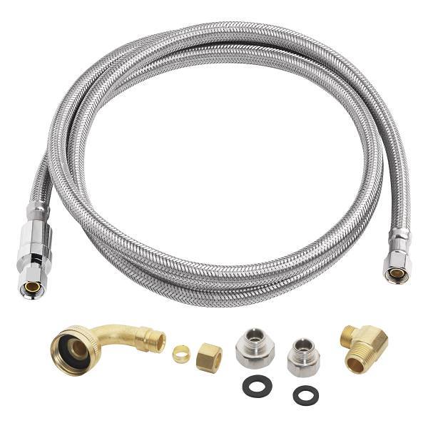 Homewerks 3/8" Comp X 3/8" Comp X 72" Universal Dishwasher Connector
