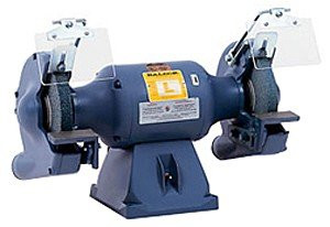 Baldor 8" Industrial Grinder, 208-230/460V, 1,800 RPM