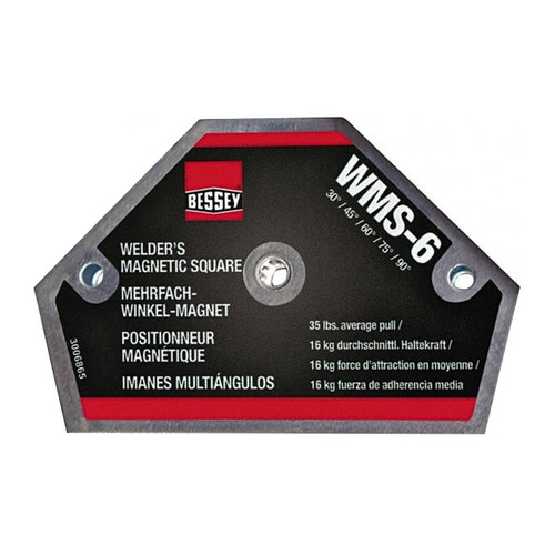 Bessey Multi-Angle Magnetic Square, 4" x 2"
