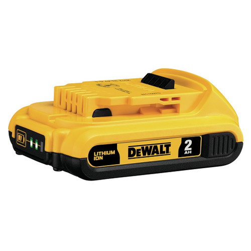 DeWalt 20V MAX Compact XR Lithium Ion Battery Pack, 2.0 Ah