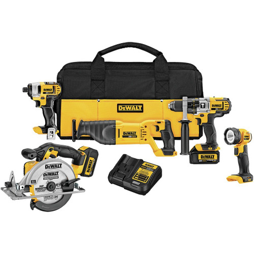 DeWalt 20V MAX Lithium-Ion 5-Tool Combo Kit