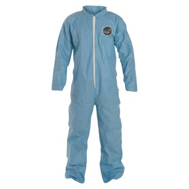 DuPont ProShield 6 SFR Coveralls, Blue, X-Large, 25/CA, #TM120SBUXL002500