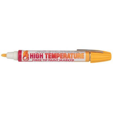 ITW Pro Brands High Temp 44 Markers, Yellow, Medium, 12/BX, #44424