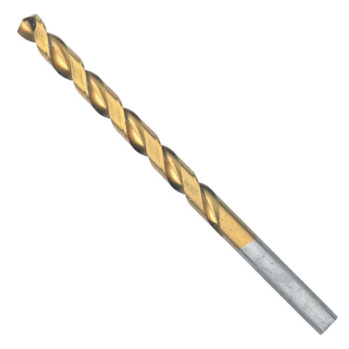 Bosch Titanium-Coated Metal Drill Bit, 1/4"