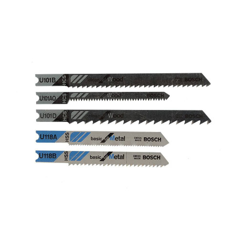 Bosch U-Shank Jig Saw Blade Set Assortment