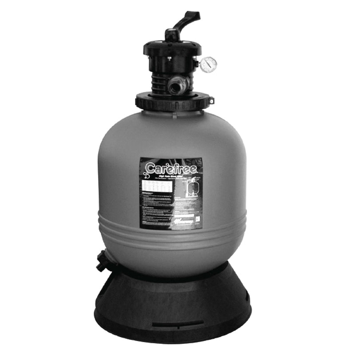 26" CAREFREE OVAL SAND FILTER