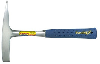 Estwing Welder's Chipping Hammers, 11 in, 14 oz Head, Chisel and Pointed Tip, Steel Handle, 1/EA, #E3WC
